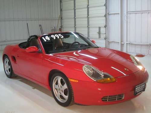 2000 porsche boxster 5-speed - only 61k miles - no reserve - red - this is it!!!