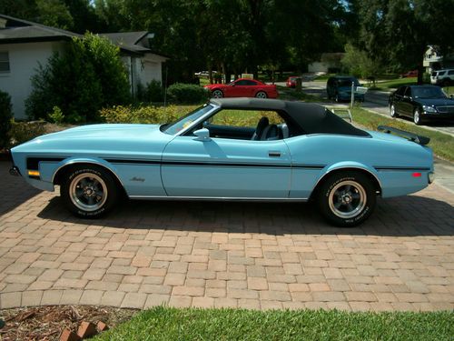 1971,1972,1973 ford mustang convertible show winning car you can drive anywhere