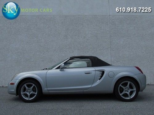63,351 miles mr2 spyder 5-speed leather cold a/c