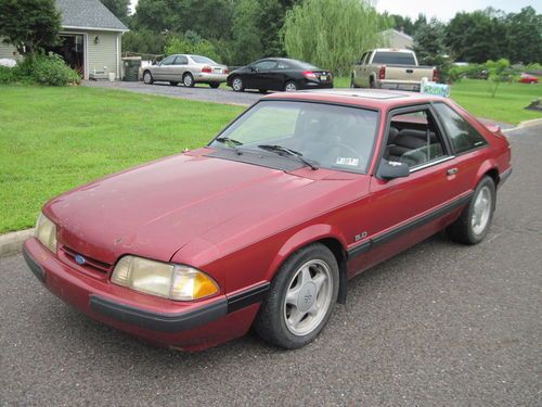 1991 ford mustang hatchback 5.0 5 speed with nitrious