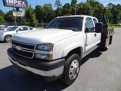 2006 chevy 3500 dump bed extended cab 4wd