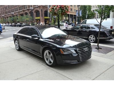 2012 audi a8-l! black/black!only 15k miles! 1-owner! clean carfax!rudy7734073227