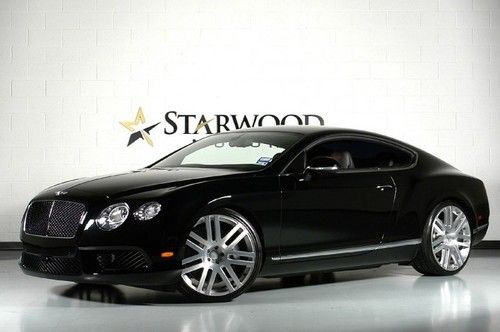 2013 bentley continental gt mulliner v8 twin turbo lowering kit modulare wheels