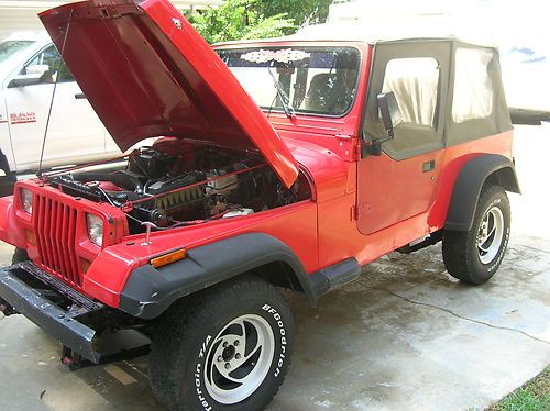 1992 jeep wrangler "s" 4wd