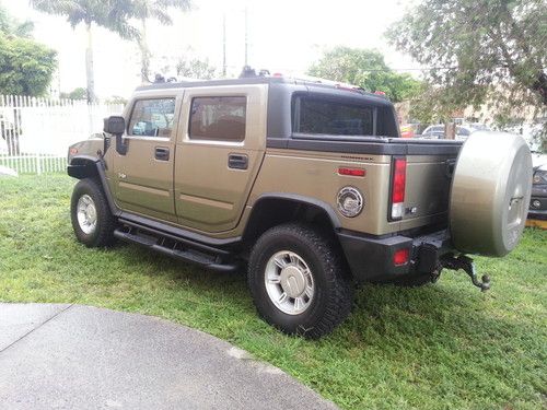 H2 pick-up 4x4, low miles, runs perfect, clean title, leather,