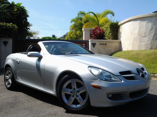 2007 mercedes benz slk 280 hard top convertible 7 speed leather power
