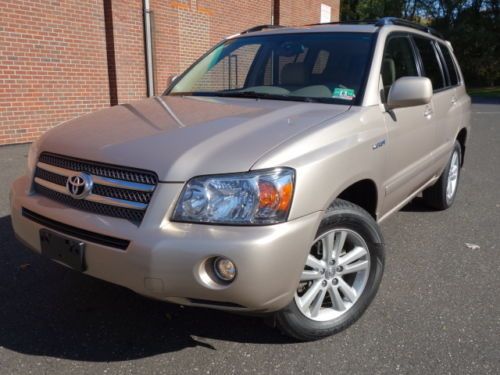 Toyota highlander hybrid limited 4wd 3rd row heated leather autocheck no reserve