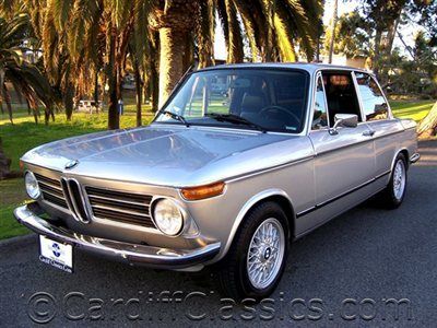 73 bmw 2002 tii coupe-5 speed-$ 36k documented restoration-175hp*california car*