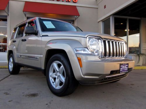 2010 jeep liberty limited, leather, moonroof, heated seats, more!