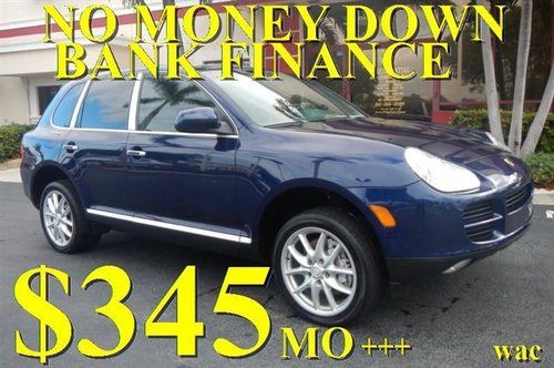 Florida new porsche trade in, 2004 cayenne "s", perfect carfax, extra clean