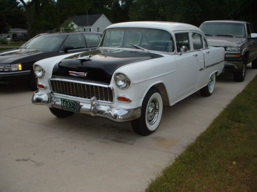 1955 chevy 210 350 auto free shipping new england