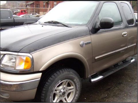 2003 ford f150 4x4 extra-cab low miles repo