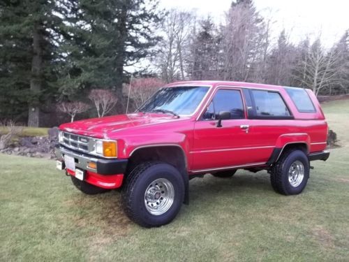 1986 toyota 4 runner dlx 4x4 one owner
