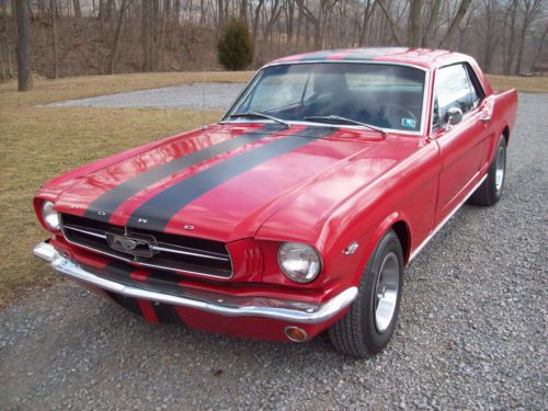 1965 ford mustang coupe 289 auto trans
