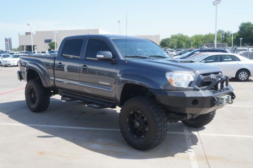 2013 toyota tacoma sport crew cab v6 4x4 6&#034; lift loaded w/ over 12k in options