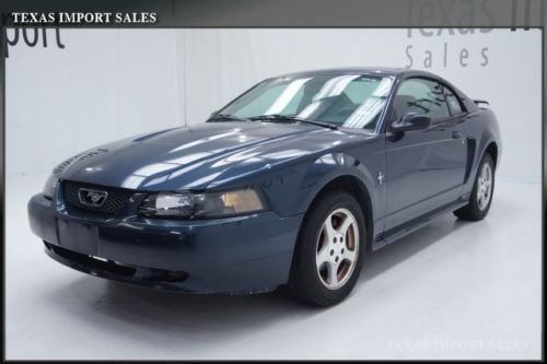 2003 ford mustang coupe,deluxe,manual, blue,we finance!
