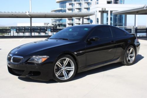 2007 bmw m6 coupe 510hp - v10 - carbon roof - sapphire