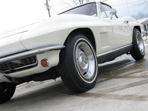 1967 corvette coupe 50k actual miles #'s matching auto tank sticker