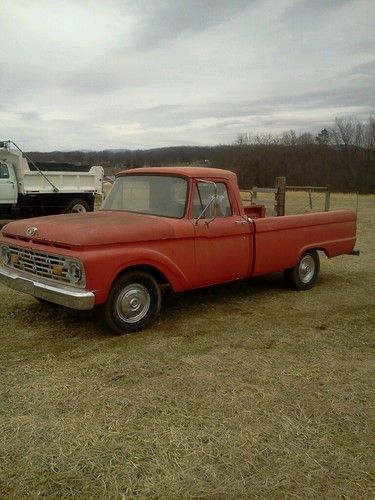 1964 ford truck f100 long bed 2 wheel drive