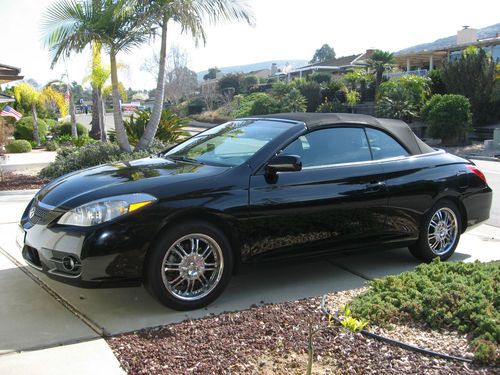 Beautiful, convertible, one owner, 65k miles, black with premium wheels,v-6,auto