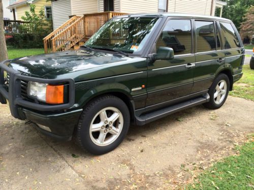 1999 land rover range rover 4.6 hse callaway edition 1 of 220 made p38