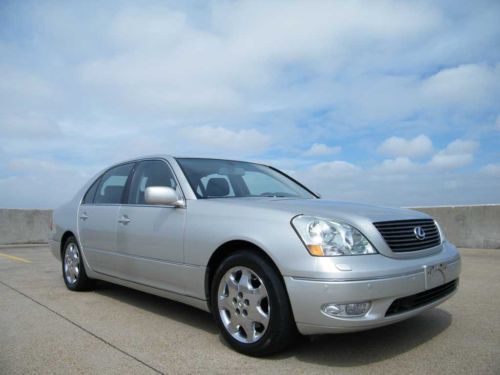 *no reserve 2001 lexus ls 430 ultra luxury package one owner clean carfax nice*