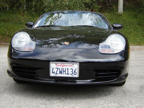2003 porsche boxster roadster convertible low miles!!! beautiful!!! no reserve!!