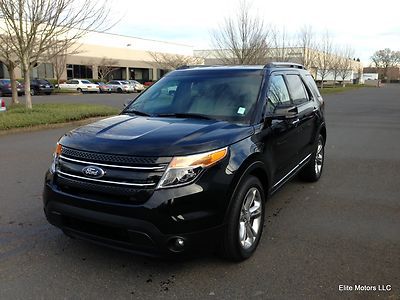 2013 ford explorer limited 3.5l low miles, no reserve!!