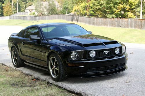2008 mustang gt supercharged, full exhaust, shelby wheels. low miles