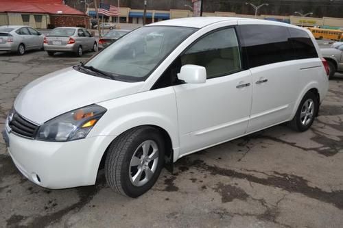 2007 nissan quest clean one owner pearl paint runs good
