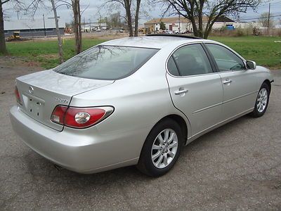 Lexus es330 navi salvage rebuildable repairable wrecked project damaged fixer
