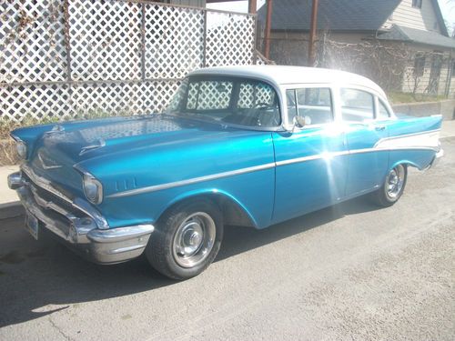 1957 chevy 4 door