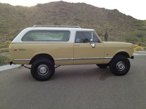 1976 scout traveler 4x4 convertible