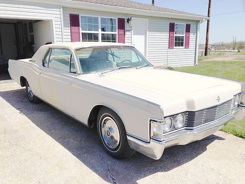 1968 lincoln continental 462 automatic all original running car