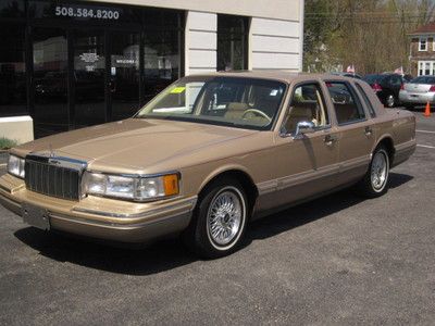 '91 town car cartier edition only 35k miles! one owner all original