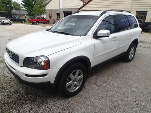 2008 volvo xc90 with 35,500 miles, salvage, recovered theft, volvo suv