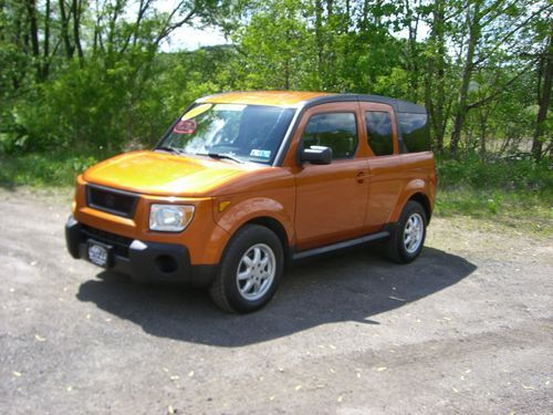 2006 element all wheel drive awd ex-p clean orange no reserve cheap honda vtec