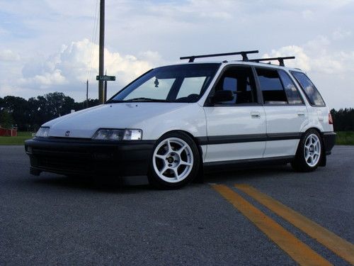 1991 honda civic wagon supercharged