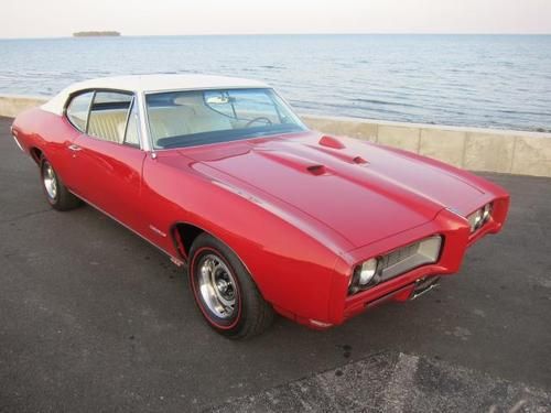1968 gto 4 spd phs docs matching numbers