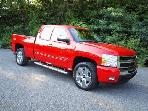Chevy victory red 4x4 20s extended cab all star
