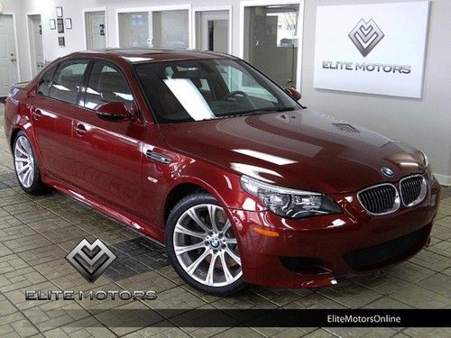 2010 bmw m5 navi htd sts heads up soft close doors sunshades low miles