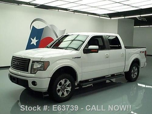 2010 ford f-150 fx2 sport crew leather side steps 59k texas direct auto