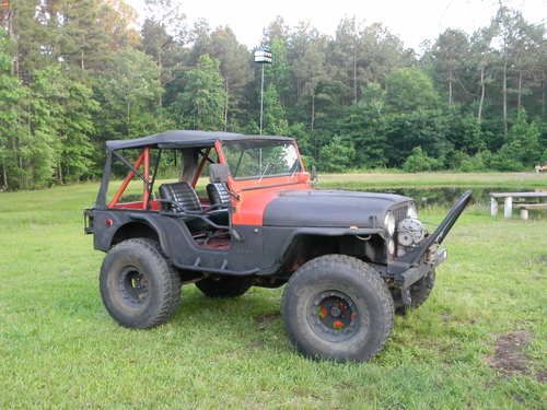 1975 jeep cj5, 304 v8, 3 spd, 4x4, with military humvee wheels and tires