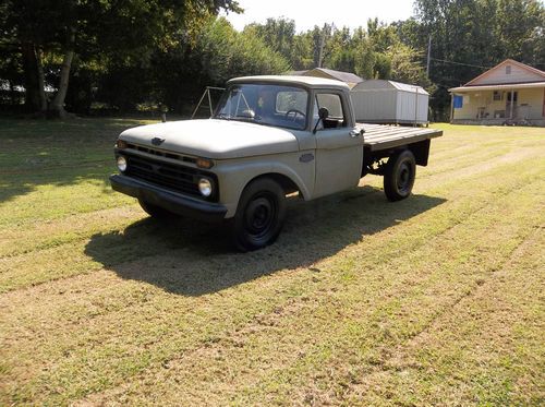 1966 ford f-250 flatbed army truck