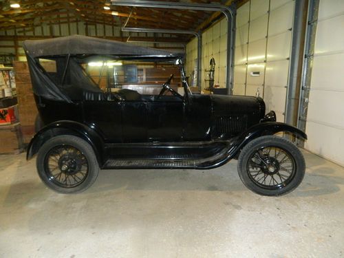 1926 model t ford touring car, runs, excellent condition