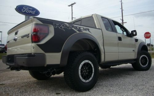 Svt off road lifted 6.2l super s/c 4x4 awd ext extended nav all sd 13 terrain