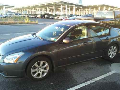 2007 nissan maxima sl.  grey. fully loaded, great condition, 93000 miles