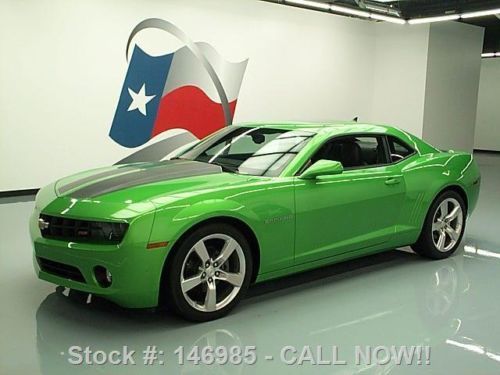 2011 chevy camaro 2lt rs leather sunroof hud 20&#039;s 34k texas direct auto