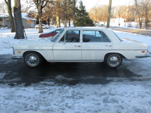 1969 mercedes benz 280sel rust free 2nd owner  very nice paint and chrome 68 70