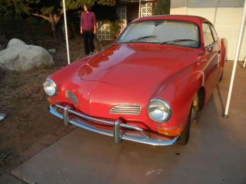 1971 vw karmann ghia coupe, 2 prior owners  excellent original condition